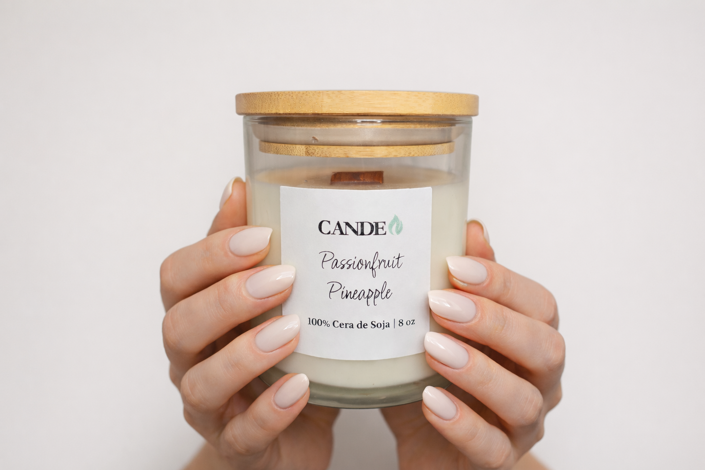 Vela Aromática de Soja - Passionfruit Pineapple (Aroma Tropical)